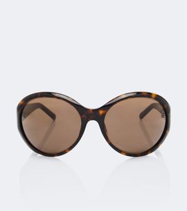 Magda Butrym Magda Butrym Logo oversized sunglasses