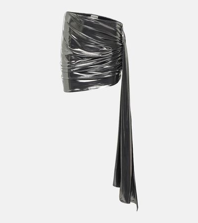 Magda Butrym Magda Butrym Metallic ruched miniskirt
