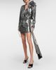 Magda Butrym Magda Butrym Metallic ruched miniskirt - 2