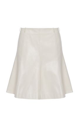 Magda Butrym Magda Butrym MidRise Leather KneeLength Skirt