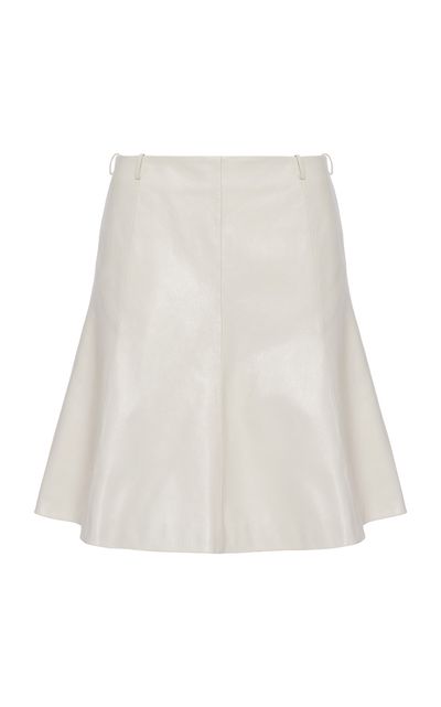 Magda Butrym Magda Butrym MidRise Leather KneeLength Skirt