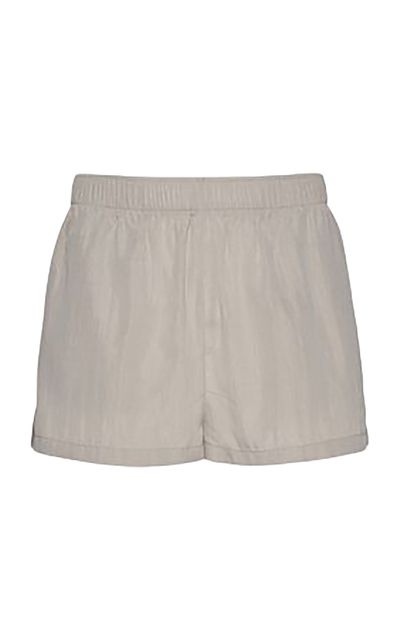 Magda Butrym Magda Butrym MidRise SilkBlend Shorts