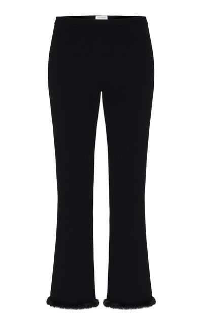 Magda Butrym Magda Butrym MidRise StretchWool Flared Pants