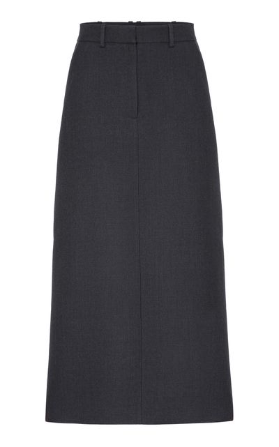 Magda Butrym Magda Butrym MidRise Wool Midi Skirt