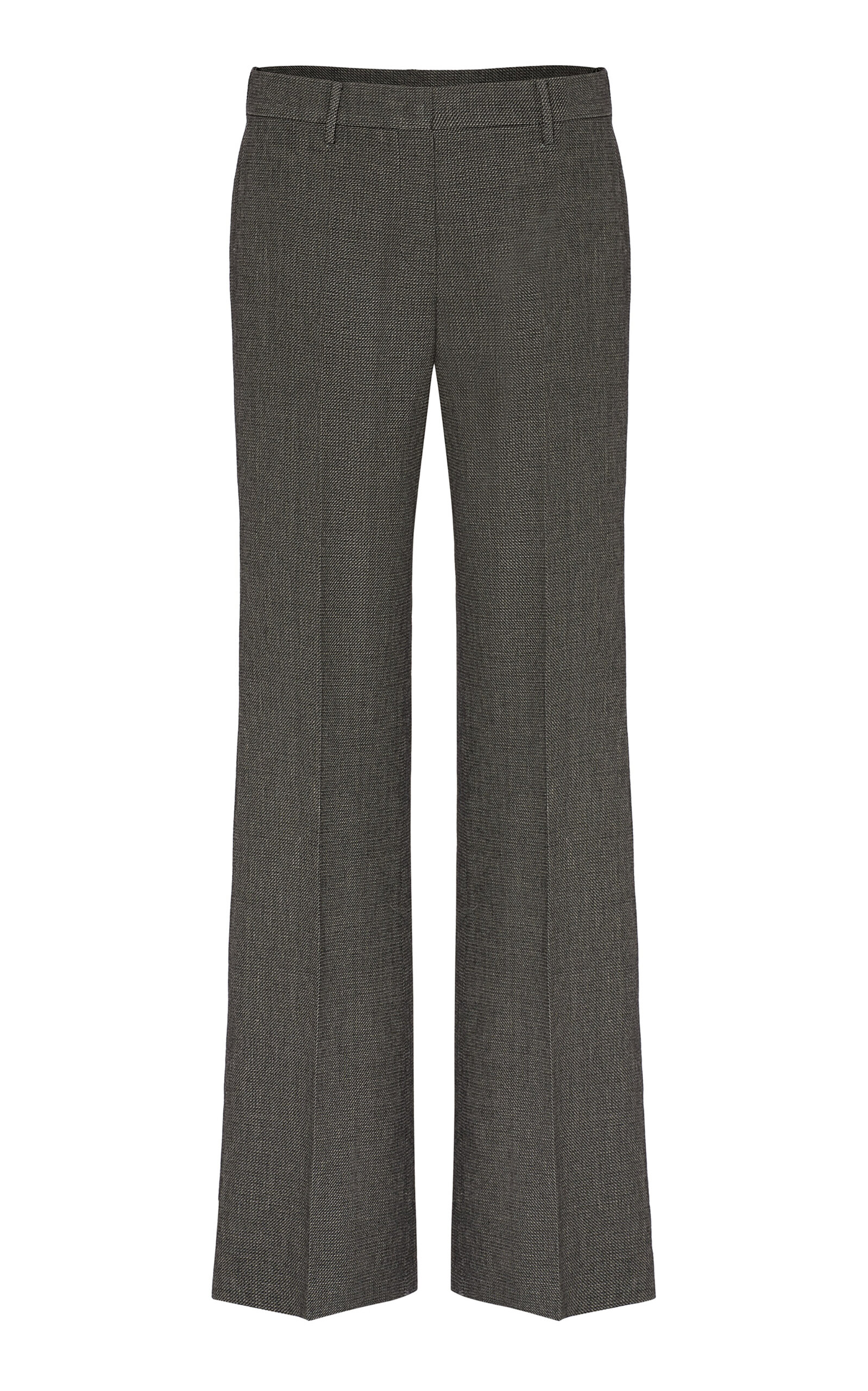 Magda Butrym Magda Butrym MidRise WoolLinen StraightLeg Pants