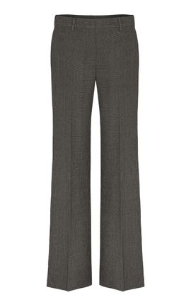 Magda Butrym Magda Butrym MidRise WoolLinen StraightLeg Pants