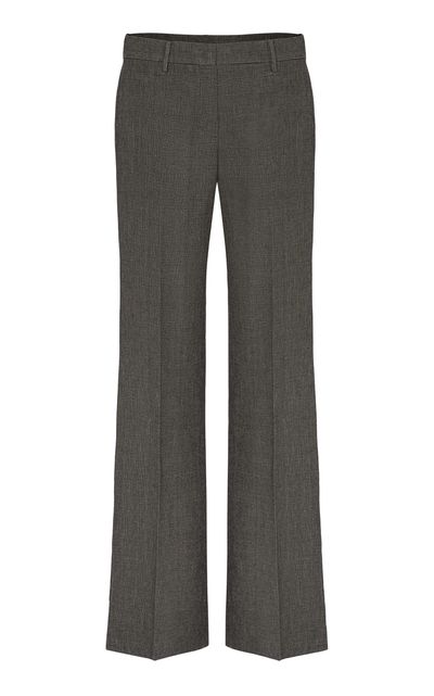 Magda Butrym Magda Butrym MidRise WoolLinen StraightLeg Pants