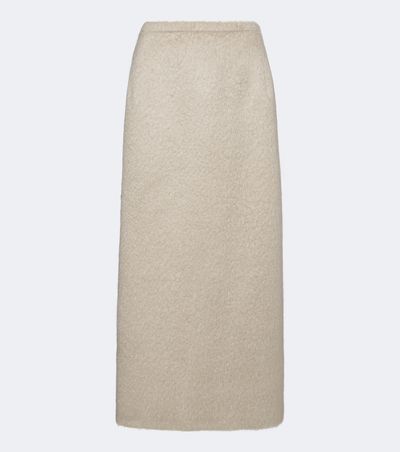 Magda Butrym Magda Butrym Mohair and wool-blend midi skirt