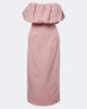 Magda Butrym Magda Butrym Off-shoulder cotton and silk midi dress - 1