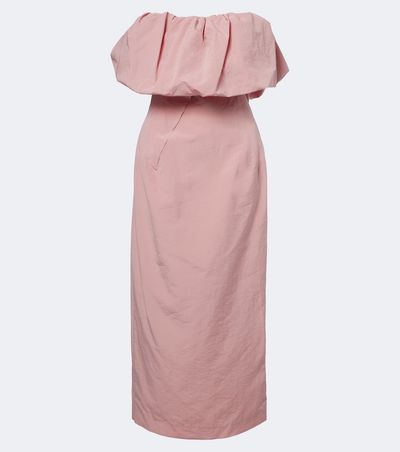 Magda Butrym Magda Butrym Off-shoulder cotton and silk midi dress