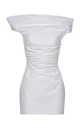 Magda Butrym Magda Butrym OffTheShoulder Cotton Mini Dress