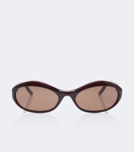 Magda Butrym Magda Butrym Oval acetate sunglasses