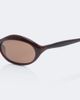 Magda Butrym Magda Butrym Oval acetate sunglasses - 2