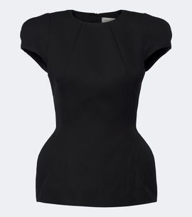 Magda Butrym Magda Butrym Padded silk and cashmere top
