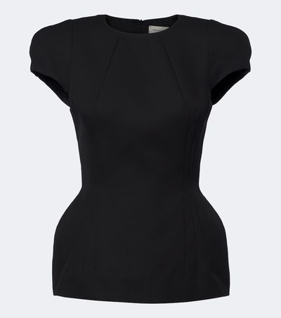Magda Butrym Magda Butrym Padded silk and cashmere top