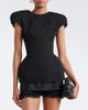 Magda Butrym Magda Butrym Padded silk and cashmere top - 2