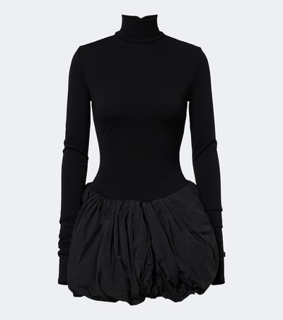 Magda Butrym Magda Butrym Paneled wool-blend minidress