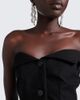 Magda Butrym Magda Butrym Peplum cotton bustier top - 3