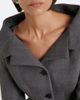 Magda Butrym Magda Butrym Peplum virgin wool blazer - 3