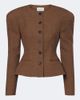 Magda Butrym Magda Butrym Peplum virgin wool jacket - 1