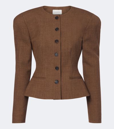 Magda Butrym Magda Butrym Peplum virgin wool jacket
