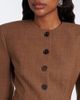 Magda Butrym Magda Butrym Peplum virgin wool jacket - 3