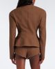 Magda Butrym Magda Butrym Peplum virgin wool jacket - 5