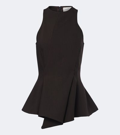 Magda Butrym Magda Butrym Peplum wool top