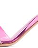 Magda Butrym Magda Butrym Pink Crystal Heeled Sandals - 3