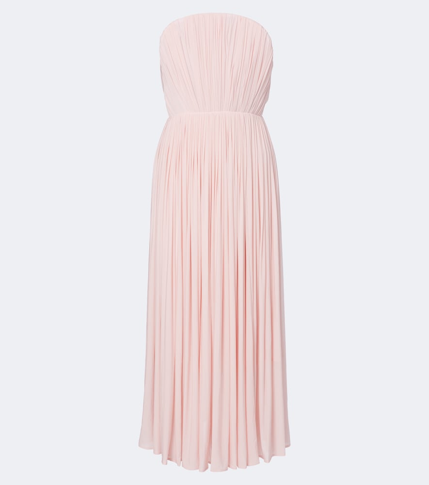 Magda Butrym Magda Butrym Pleated bustier cocktail dress