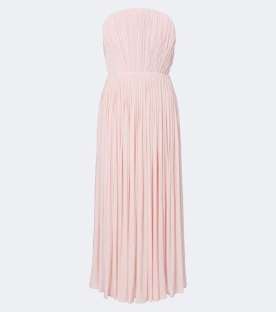 Magda Butrym Magda Butrym Pleated bustier cocktail dress