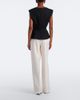 Magda Butrym Magda Butrym Pleated silk and wool wide-leg pants - 6