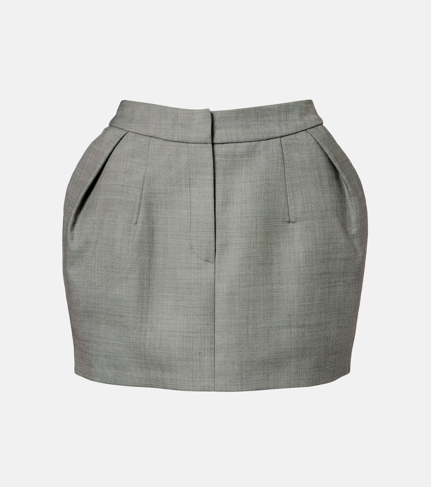 Magda Butrym Magda Butrym Pleated wool-blend miniskirt