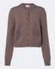 Magda Butrym Magda Butrym Ribbed-knit cotton cardigan - 1