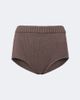 Magda Butrym Magda Butrym Ribbed-knit cotton shorts - 1