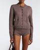 Magda Butrym Magda Butrym Ribbed-knit cotton shorts - 2