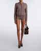 Magda Butrym Magda Butrym Ribbed-knit cotton shorts - 6