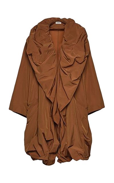 Magda Butrym Magda Butrym Ruched CottonBlend Coat