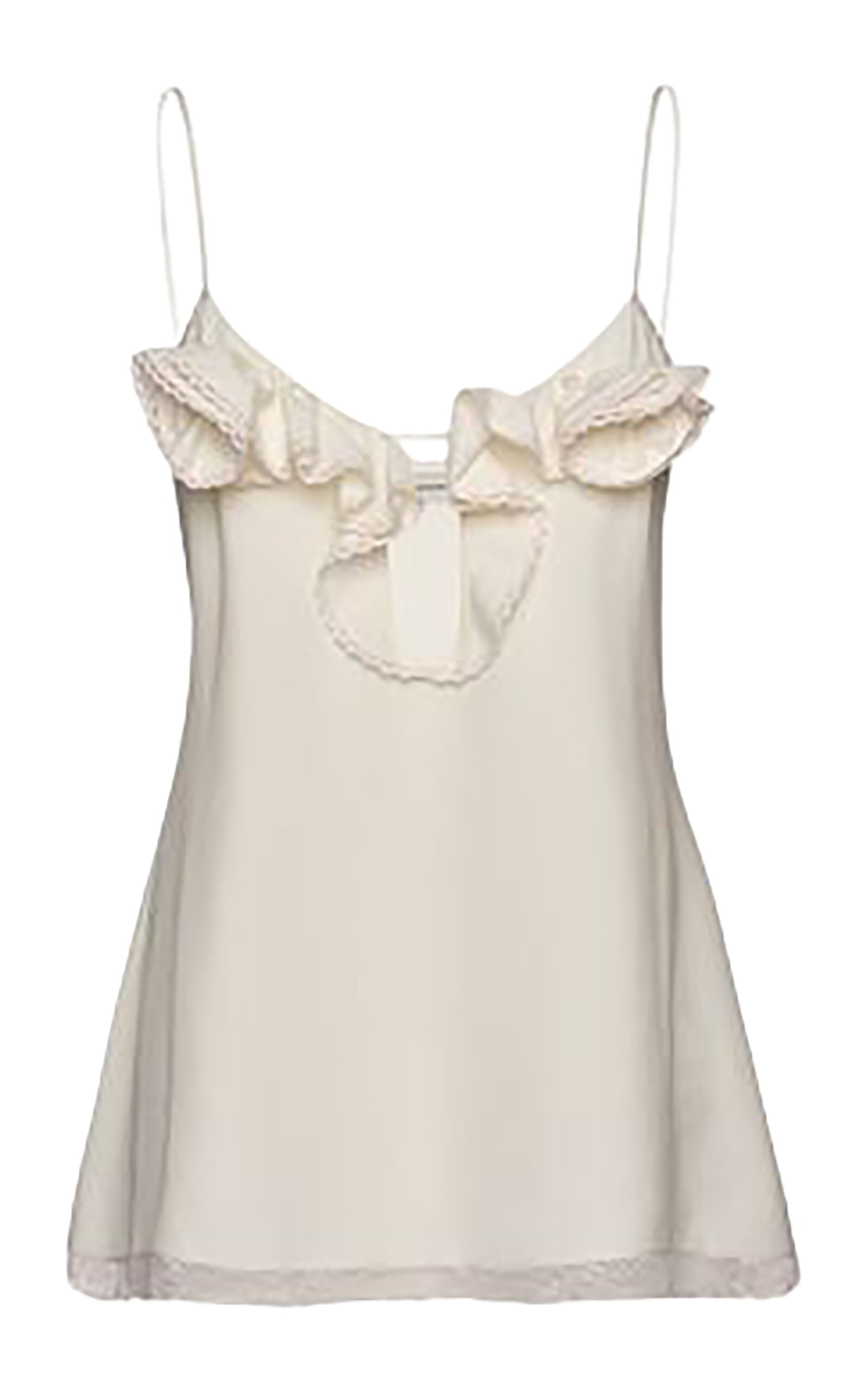 Magda Butrym Magda Butrym Ruffled SilkBlend Top