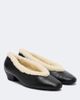 Magda Butrym Magda Butrym Shearling-lined leather pumps - 1