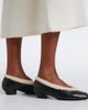 Magda Butrym Magda Butrym Shearling-lined leather pumps - 3