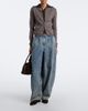 Magda Butrym Magda Butrym Shearling-lined suede ankle boots - 2