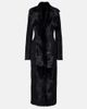Magda Butrym Magda Butrym Shearling-trimmed suede coat - 1