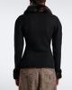 Magda Butrym Magda Butrym Shearling-trimmed wool and cashmere cardigan - 5