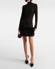 Magda Butrym Magda Butrym Sheer faux fur-trimmed minidress - 2