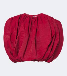 Magda Butrym Magda Butrym Silk-blend taffeta crop top