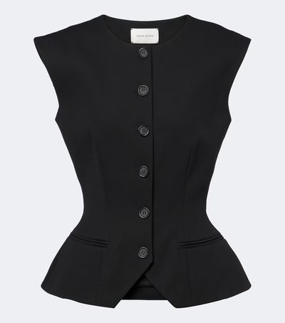 Magda Butrym Magda Butrym Silk and cashmere vest