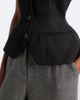 Magda Butrym Magda Butrym Silk and cashmere vest - 4