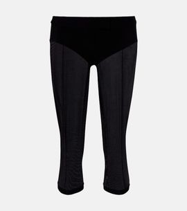 Magda Butrym Magda Butrym Skinny capri pants and briefs set
