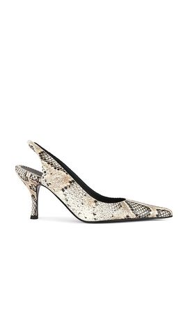 Magda Butrym Magda Butrym Snake Low Slingback Heel